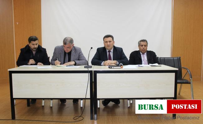 Okul idarecileri değerlendirme toplantısı yapıldı