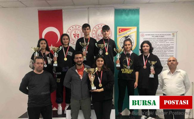 Okullar Arası Havalı ve Ateşli Silahlar İl Birinciliği sona erdi