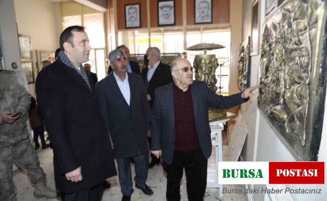 Oltu’da rolyef sergisi açıldı