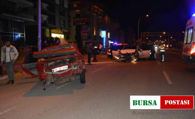 Önce arkadan çarptı sonra kaçtı: 1 yaralı