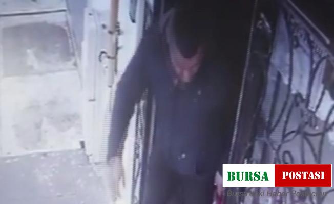 Önce kameraya, sonra polise yakalandı