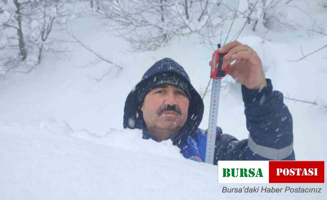 Ordu’da mart ayında kar 1.5 metreyi aştı