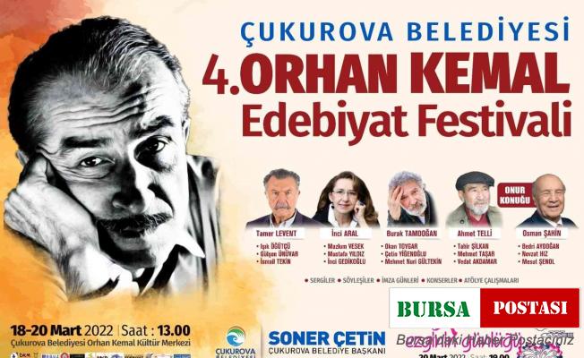 Orhan Kemal Edebiyat Festivali başlıyor