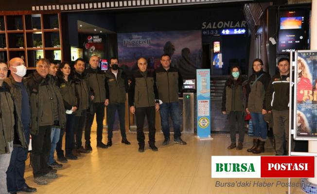 Orman Vatandır, Çanakkale Ruhu filmini izlediler