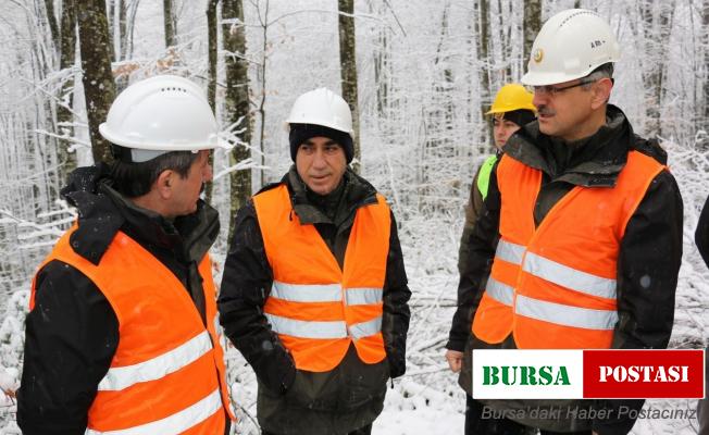 Ormanda tatbikat yapıldı