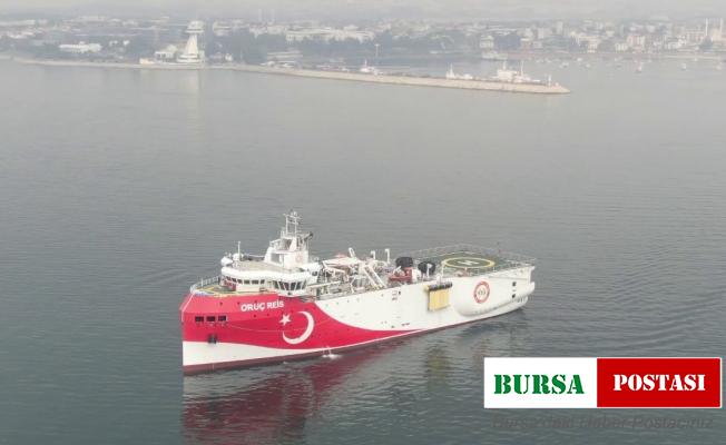 Oruç Reis bakım için Tuzla’ya demir attı