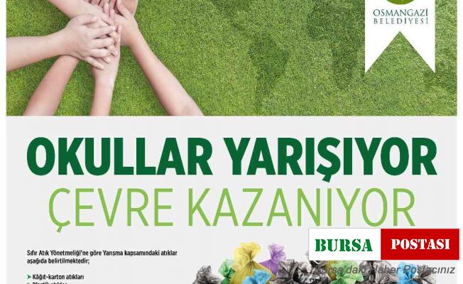 Osmangazi’de öğrenciler çevre için yarışacak