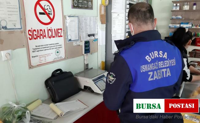 Osmangazi’de zabıtadan her gün KDV denetimi