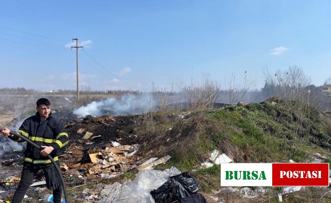 Otluk alanda çıkan yangın söndürüldü