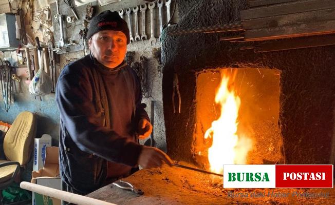 30 yılık demir ustası sanatını teslim edecek kimse bulamıyor