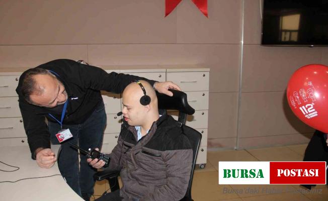 Özel çocuklar 112’yi ziyaret etti