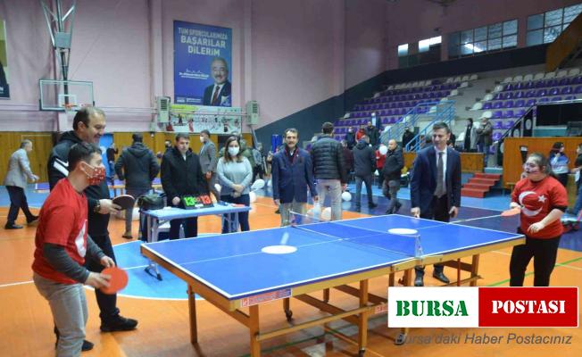 Özel çocuklar spor faaliyetleri ile eğlendi