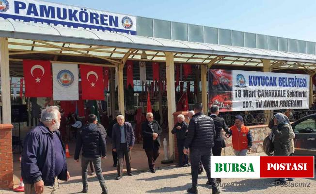 Pamukörenliler Çanakkale Şehitlerini unutmadı