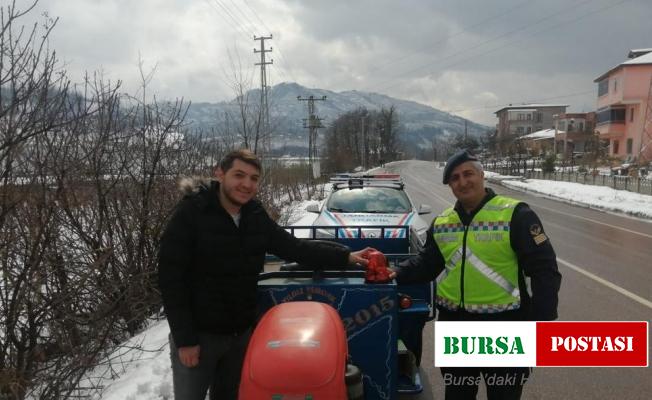 Patpatlara reflektör takılması kazaları azalttı