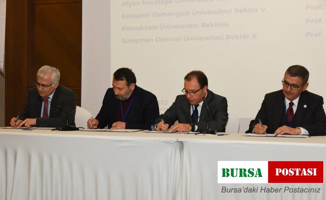 PAÜ’nün ilk konsorsiyumu Rektör Kutluhan tarafından imzalandı