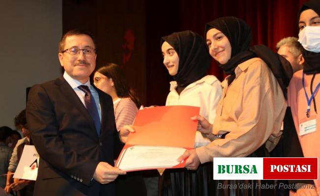 Proje yarışmasında ödüller sahiplerini buldu