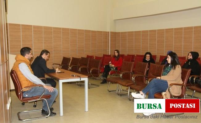 Rektör Yardımcısı Prof. Dr. Türkyılmaz yabancı akademisyenler ile buluştu