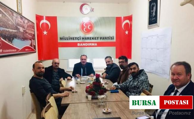 Roman Kültür Sanat Derneğinden MHP’ye ziyaret