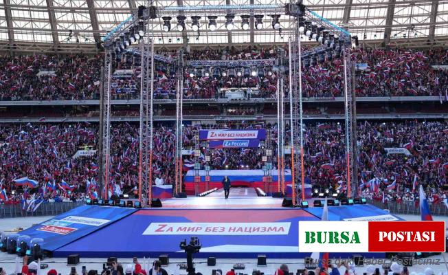 Rusya’da, Kırım’ın ilhak edilişinin 8. yıldönümü kutlandı