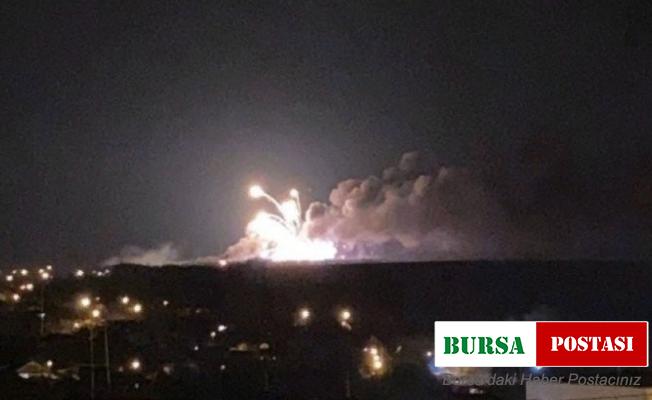 Rusya’nın Ukrayna sınırında Rus ordusuna ait mühimmat deposu patladı: 4 yaralı