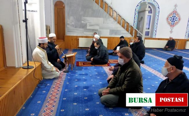 Sabah namazı buluşması Vali Kızılkaya’nın da katılımıyla gerçekleştirildi