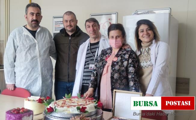 Sağlık çalışanlarına boranili sürpriz