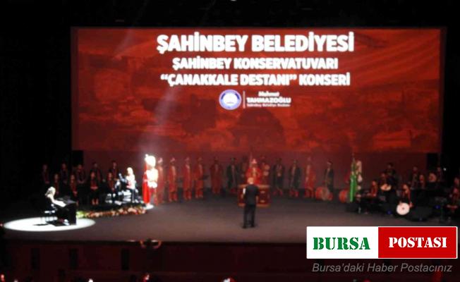 Şahinbey’de Çanakkale Destanı anlatıldı