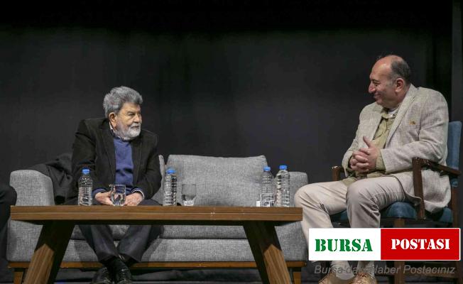 Şair ve Çevirmen Cevat Çapan, Mersin Şehir Tiyatrosu oyuncularıyla buluştu