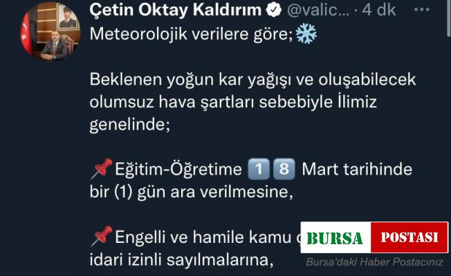 Sakarya’da eğitime kar engeli