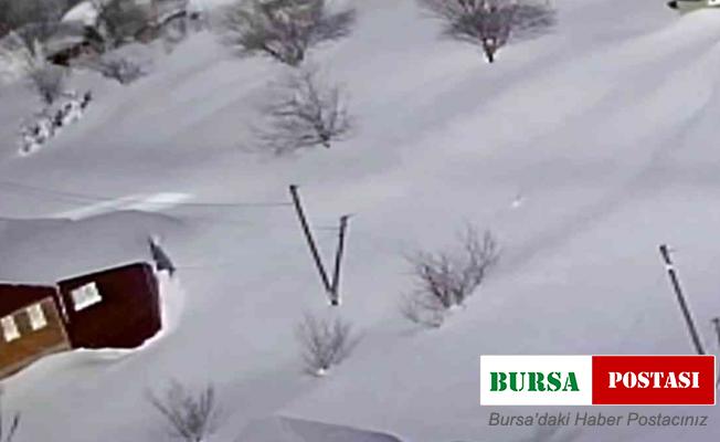 Sakarya’da kar kalınlığı 3 metreyi buldu, evler kara gömüldü