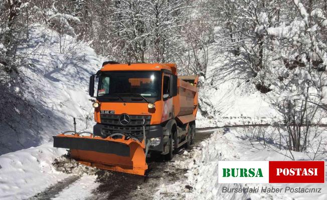 Samsun’da 25 kırsal mahalle yolu ulaşıma kapalı