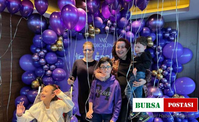 Samsun’dan Epilepsi Günü’ne özel mor parti