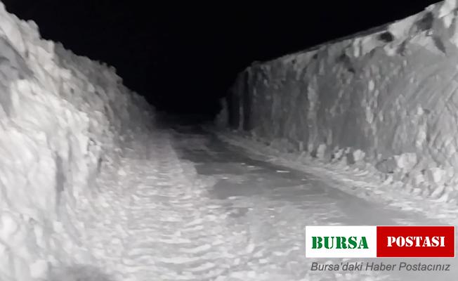 Samsun’un yüksek kesimlerinde kar kalınlığı 2 metreyi buldu