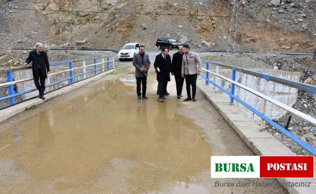 Sason’da bol yağışlı geçen kış mevsiminin ardından tahrip olan yol ve yapılar tespit edildi