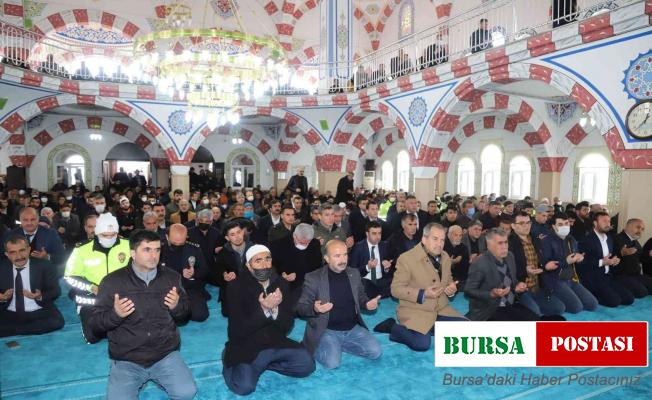 Şehit polis memuru Eyü Saz için mevlit okutuldu