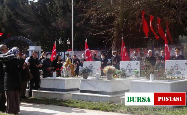 Şehitler dualarla anıldı