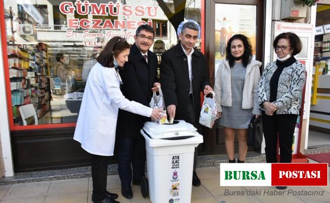 Şehzadeler’de atık ilaçlar eczanelerde toplanacak