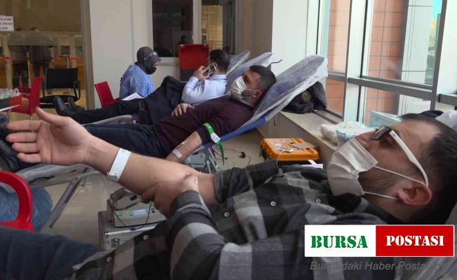 Selçuklu Belediyesi personelinden kan bağışına destek