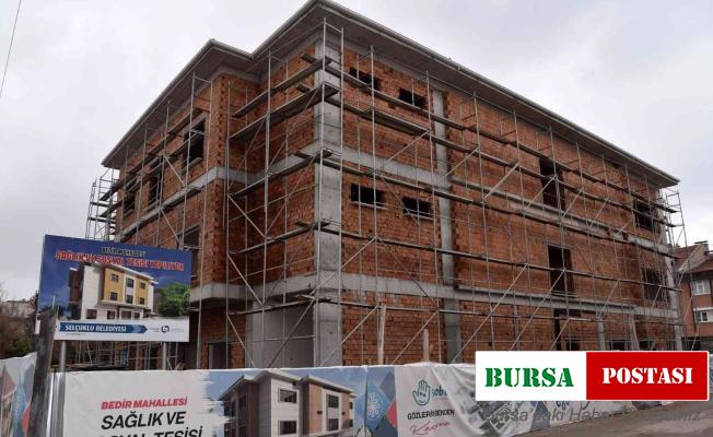 Selçuklu’da “Bedir Sağlık ve Sosyal Tesisi”nde çalışmalar sürüyor