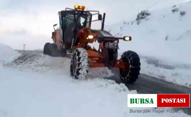 Siirt’te kar 27 köy ve 2 mezrayı ulaşıma kapattı