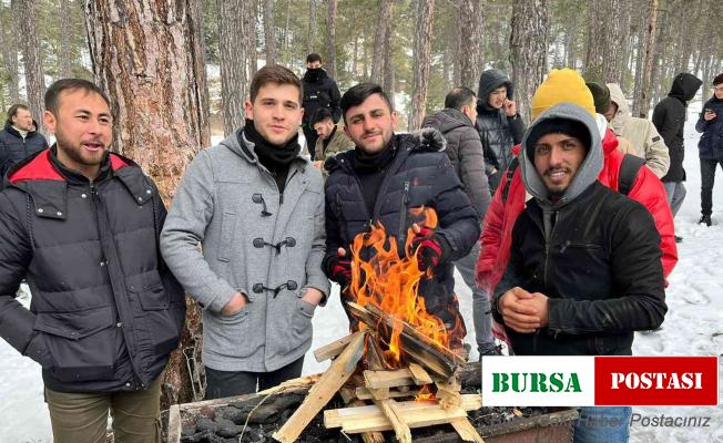 Sıla Öğrenci yurdunda kalan öğrenciler, Ilgaz Dağı’nı gezdi