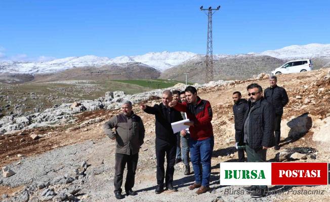 Silvan Eskiköy Grup İçme Suyu Projesi tamamlanıyor