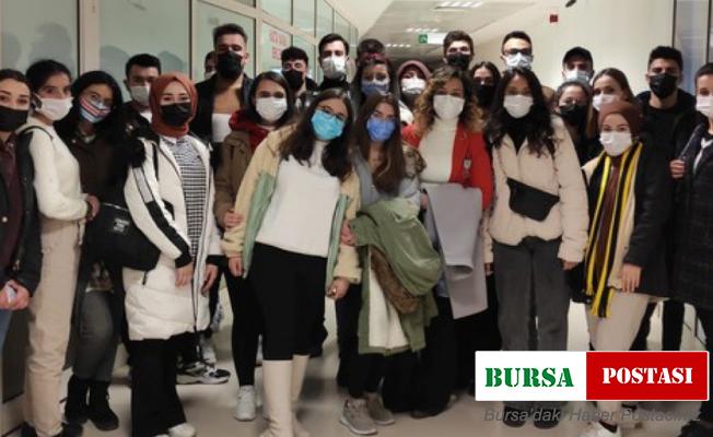 Simav MYO’dan İsmail Karakuyu Devlet Hastanesi’ne teknik gezi