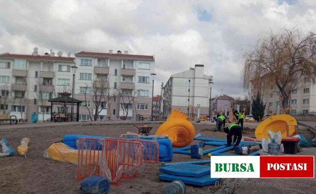Sincan’da oyun parkları yenileniyor