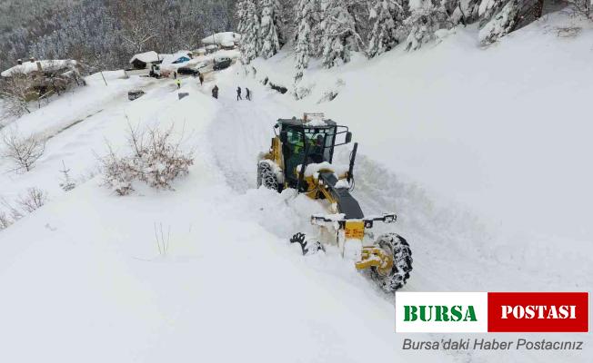 Sinop’ta kar nedeniyle 19 köy yolu kapalı