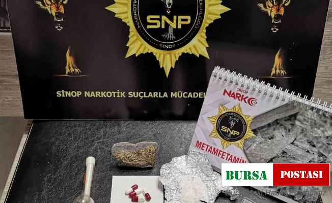 Sinop’ta uyuşturucu operasyonu