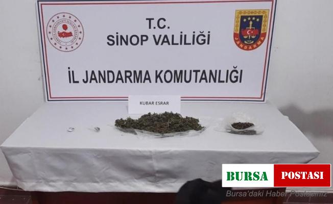 Sinop’ta uyuşturucu operasyonunda 2 kişi tutuklandı