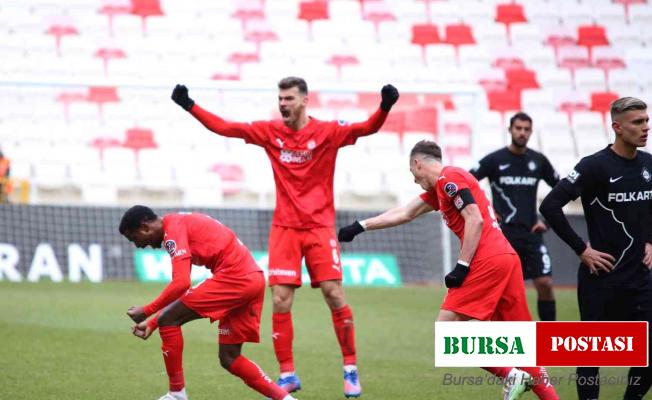 Sivasspor ligde 10. galibiyetini aldı