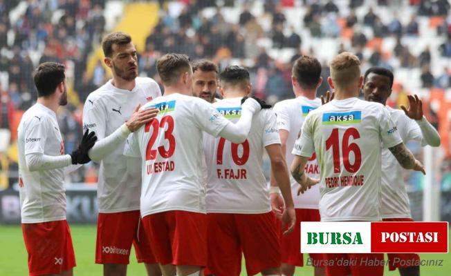 Sivasspor ligde 9. kez kazandı