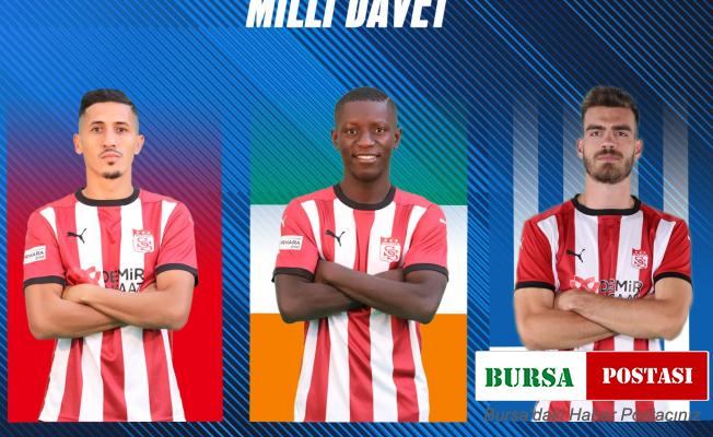 Sivasspor’un 3 yabancısı milli takıma davet edildi